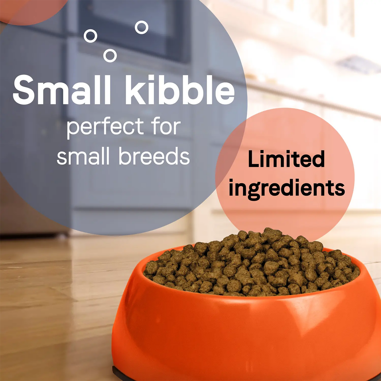 Benefits 1 of CANIDAE PURE Petite Goodness for Small Breed Freeze-Dried Raw Coated Adult Dry Dog Food Chicken 4-lb