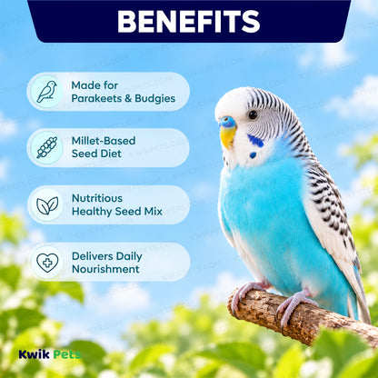 Benefits of Volkman Seed Company Avian Science Super Parakeet Bird Treat 4-lb