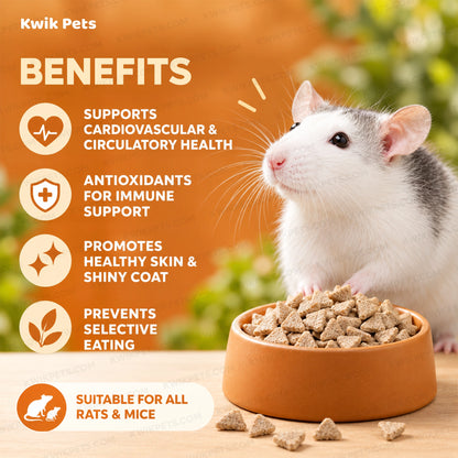 Benefits of Science Selective Complete Rat & Mouse Dry Food 4.38-lb