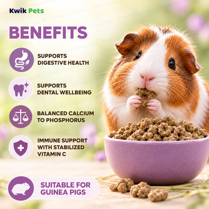Benefits of Science Selective Naturals Grain-Free Guinea Pig Food 3.3-lb