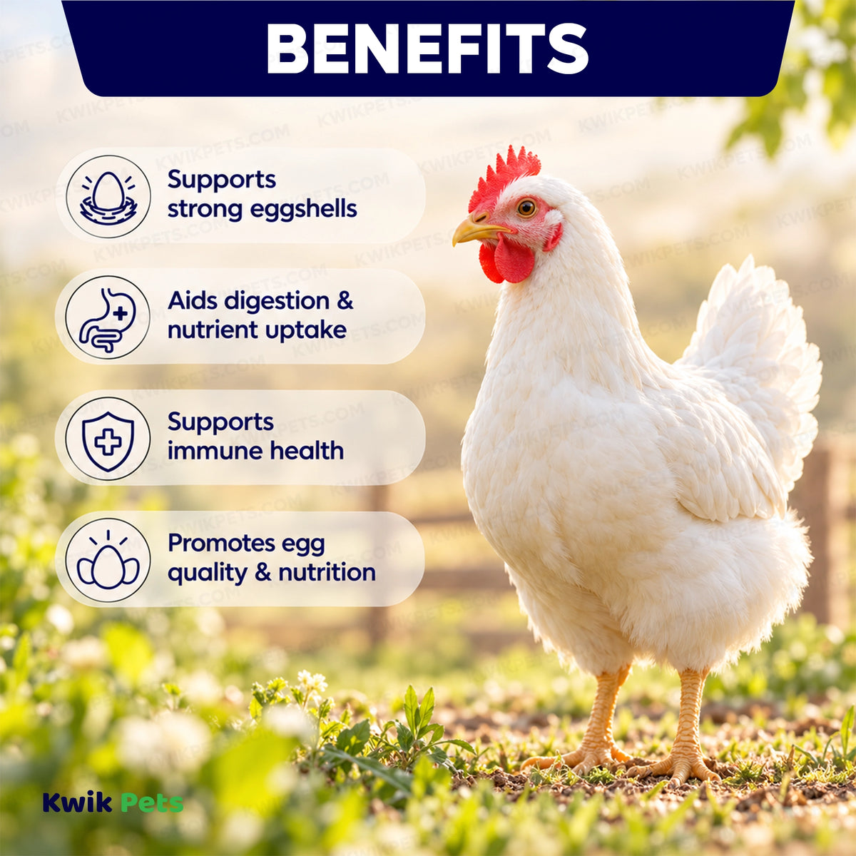 Benefits of Volkman Seed Company Layer Pellet Blend Chicken Treat 8-lb