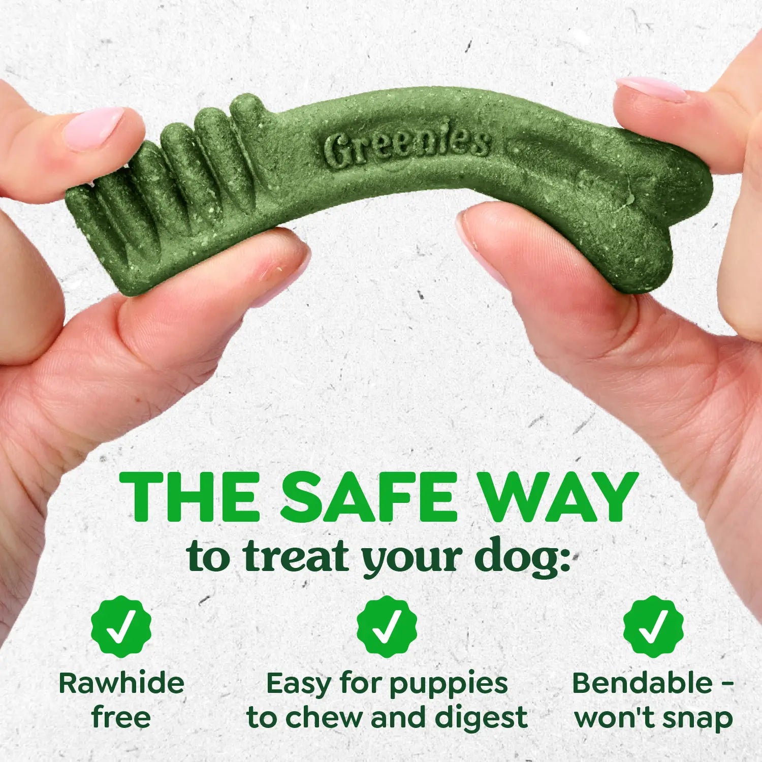 Features of Greenies Puppy Dental Dog Treats Petite 10 Count 6-oz