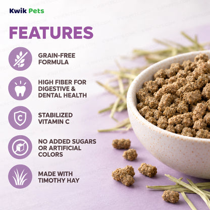 Features of Science Selective Naturals Grain-Free Guinea Pig Food 3.3-lb