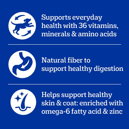 Features of Pedigree Complete Nutrition Tender Bites Small Breed Adult Dry Dog Food Chicken & Steak 3.5-lb