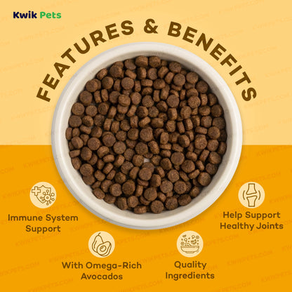 Features & Benefits of AvoDerm Natural Original Chicken Meal & Brown Rice Dry Dog Food 30-lb
