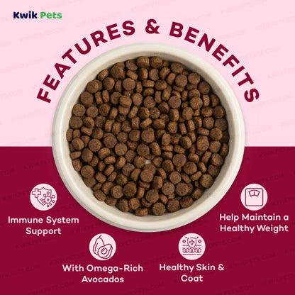 Features & Benefits of AvoDerm Natural Indoor Formula Adult Dry Cat Food 11-lb