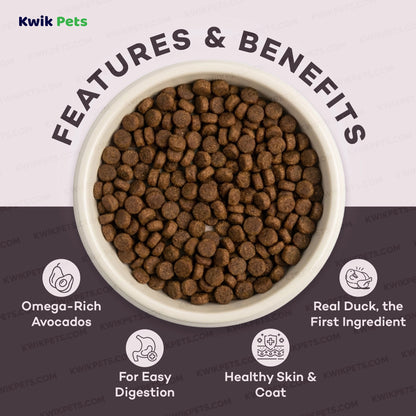 Features & Benefits of AvoDerm Natural Grain-Free Duck with Turkey Meal Dry Cat Food 5-lb