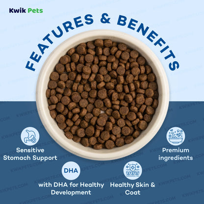 Features & Benefits of AvoDerm Natural Chicken Meal & Brown Rice Dry Puppy Food 4.4-lb
