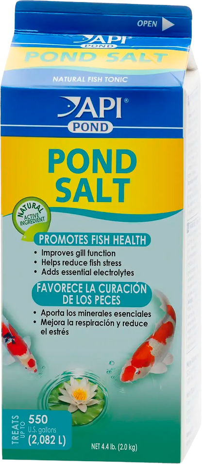 Front of API Pond Salt Pond Water Treatment 4.4-lb