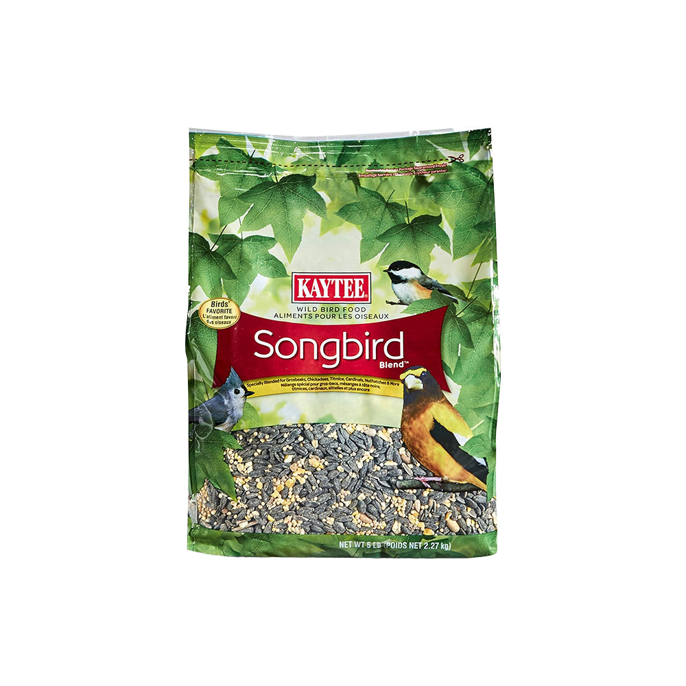 Kaytee Songbird Blend Food Bag 5-lb, Kwik Pets