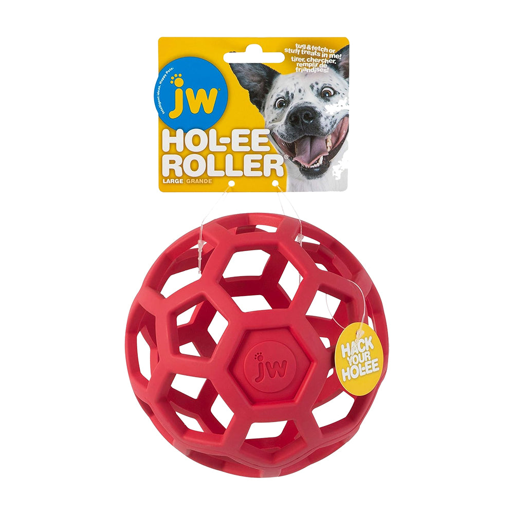 Front of JW Pet Hol-ee Roller Dog Toy Assorted Large