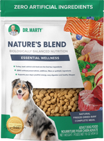 Front of Dr. Marty Nature's Blend Essential Wellness Freeze-Dried Raw Adult Dog Food 16-oz