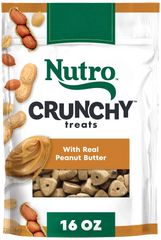 Nutro Natural Choice Peanut Butter Crunchy Dog Treats 16-oz