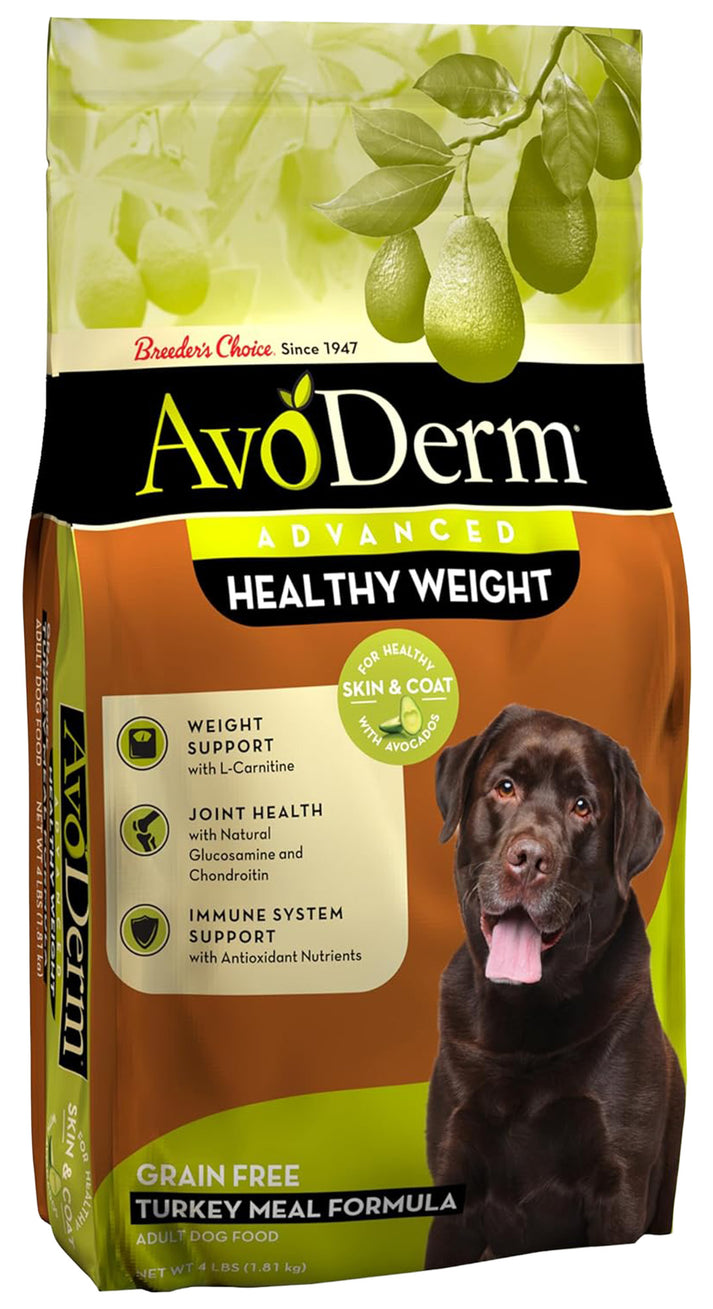 AvoDerm Natural Advanced Healthy Weight Dry Dog Food 4-lb