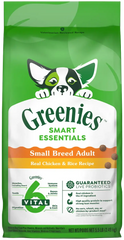 Greenies Smart Essentials Small Breed Adult Dry Dog Food Real Chicken & Rice Recipe 5.5-lb