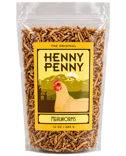 Front of Volkman Seed Company Mealworms Chicken Food 10-oz