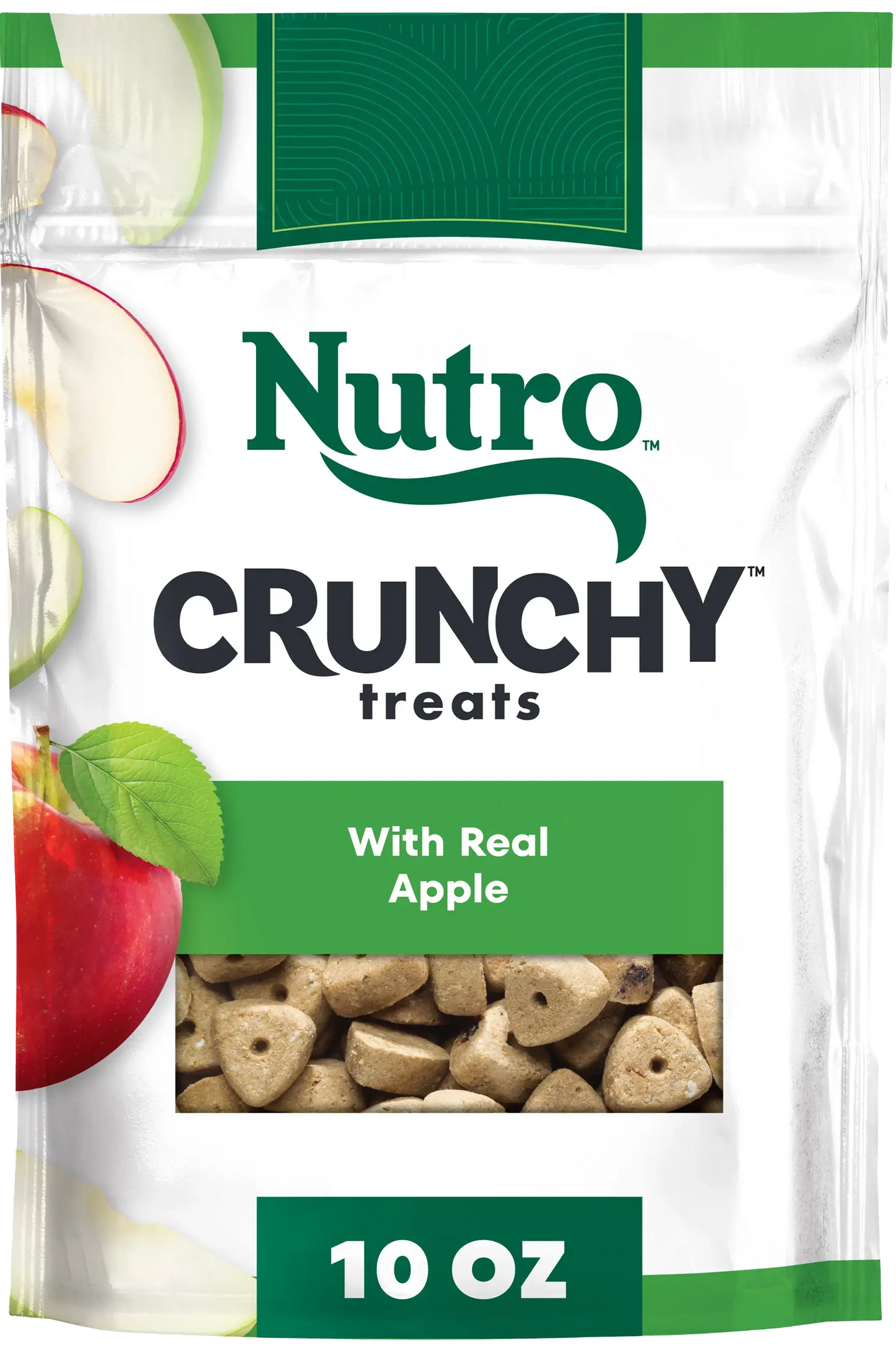 Front of Nutro Natural Choice Apple Crunchy Dog Treats 10-oz