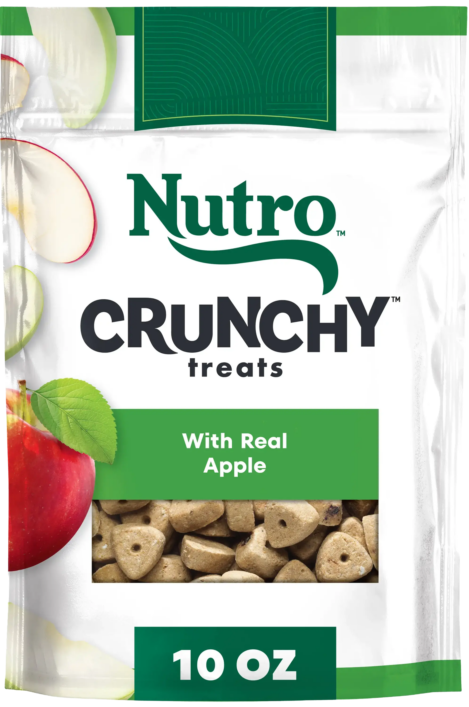 Front of Nutro Natural Choice Apple Crunchy Dog Treats 10-oz