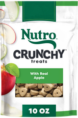 Nutro Crunchy Real Apple Dog Treats 10-oz