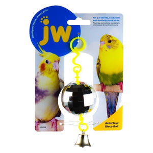JW Pet ActiviToy Disco Ball Bird Toy Multicolor Small/Medium