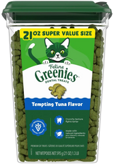 Greenies Feline Tempting Tuna Adult Cat Dental Treats 21-oz
