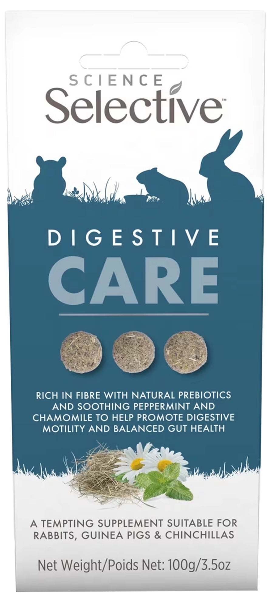 Front of Science Selective Digestive Care Supplement for Small Animals  3.5-oz
