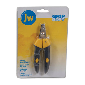 Front of JW Pet GripSoft Deluxe Dog Nail Clipper Medium