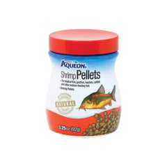 Aqueon Shrimp Pellets Fish Food 3.25-oz