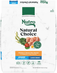Nutro Natural Choice Chicken & Brown Rice Large Breed Puppy Dry Dog Food 30-lb