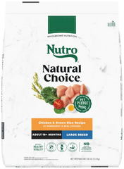 Nutro Natural Choice Chicken & Brown Rice Large Breed Adult Dry Dog Food 30-lb