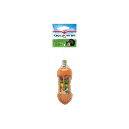 Kaytee Carousel Chew Toy Carrot for Small Animals Large, Kwik Pets
