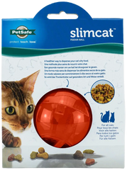 PetSafe SlimCat Interactive Cat Feeder Ball Orange