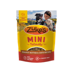 Zuke's Mini Naturals Peanut Butter & Oats Dog Treats 6-oz
