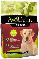 AvoDerm Natural Original Lamb Meal & Brown Rice Recipe Dry Dog Food 15-lb