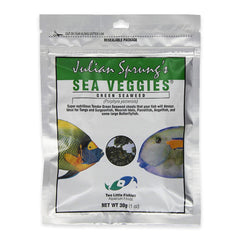 Two Little Fishies Julian Sprung's Seaveggies Green Seaweed Fish Food 1-oz