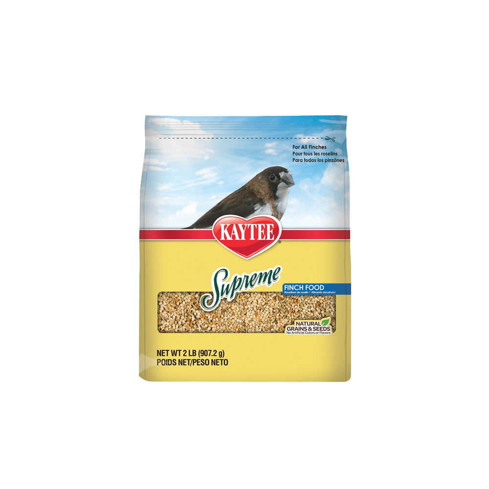 Kaytee Supreme Finch Bird Food 2-lb, Kwik Pets
