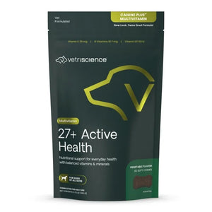Front of VetriScience Canine Plus Multivitamin Dog Chews 30 Count