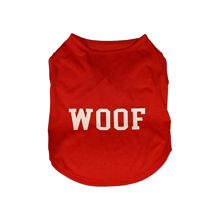Fashion Pet Cosmo Woof Tee Red Large