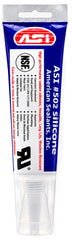 ASI 502 Food Grade White Silicone Sealant Tube 2.8-oz