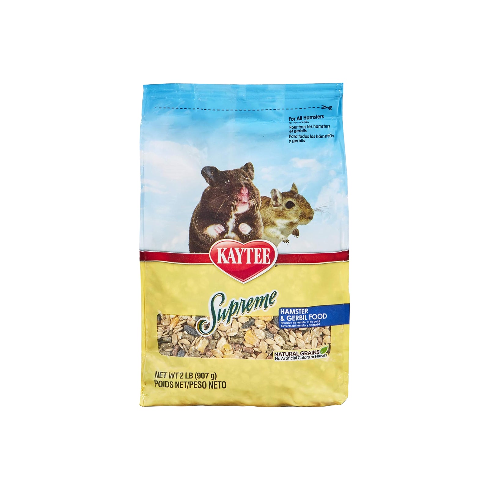 Kaytee Supreme Hamster & Gerbil Food 2-lb, Kwik Pets