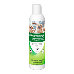 Elanco Advantage Flea & Tick Shampoo for Dogs & Puppies 8-oz