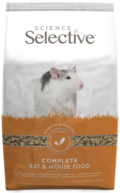 Front of Science Selective Complete Rat & Mouse Dry Food 4.38-lb