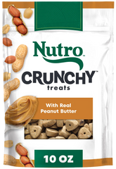 Nutro Natural Choice Peanut Butter Crunchy Dog Treats 10-oz