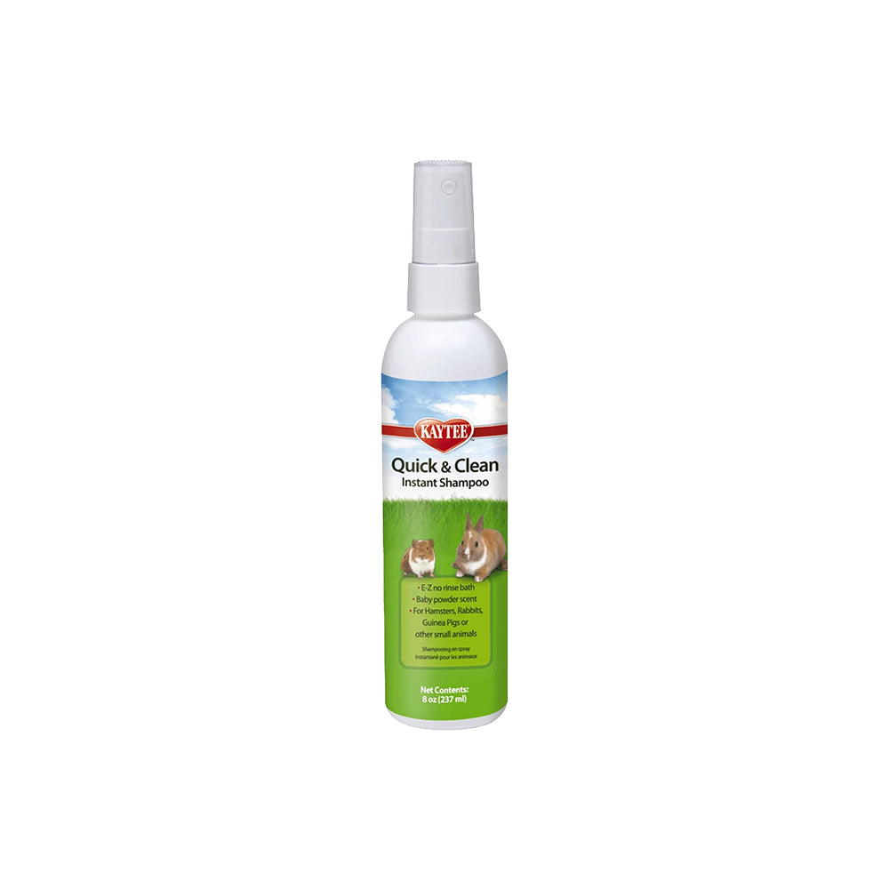 Kaytee Quick & Clean Critter Dry Shampoo 8-oz, Kwik Pets