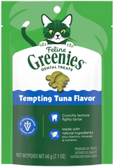 Greenies Feline Tempting Tuna Adult Cat Dental Treats 2.1-oz