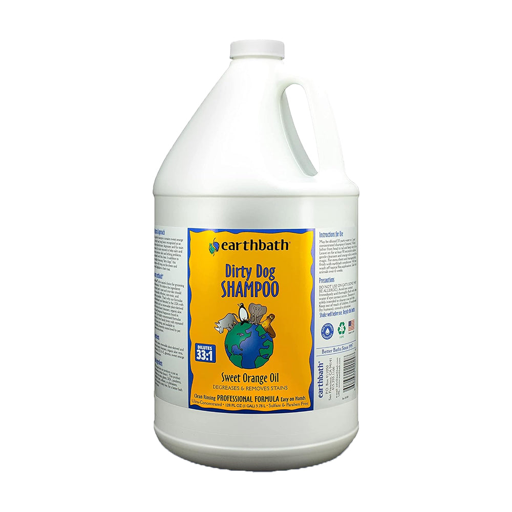 Earthbath Dirty Dog Shampoo Sweet Orange Oil 128-oz