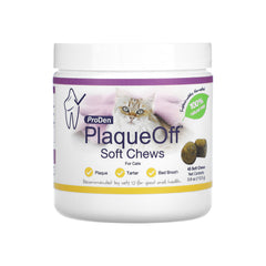 NaturVet Proden PlaqueOff Soft Chews for Cats 45 Count 3.9-oz