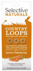 Science Selective Naturals Country Loops with Carrot & Timothy Hay Rabbit Treats 2.8-oz