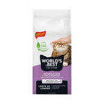 Front of World's Best Cat Litter Multiple Cat Lavender Scented Formula 8-lb