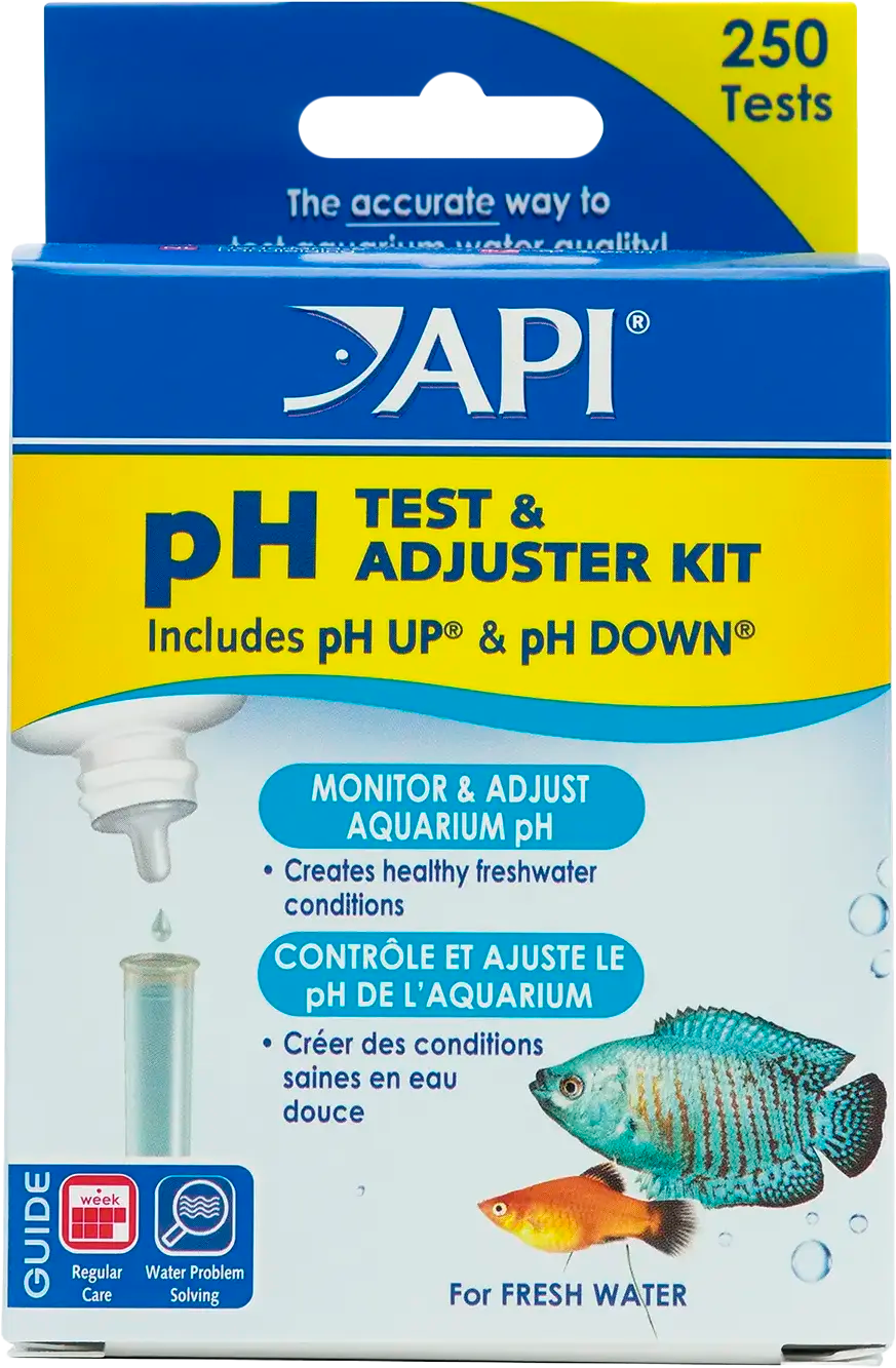 Front of API pH Test & Adjuster Kit for Freshwater Aquarium